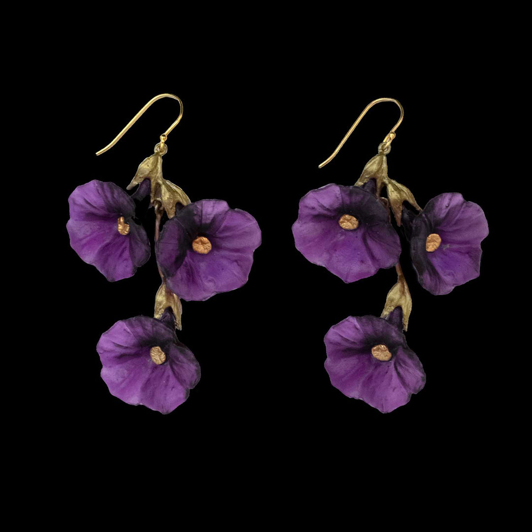 Petunia Earrings - Large Wire