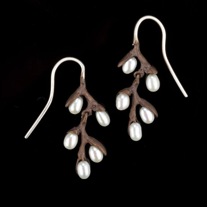 Pussy Willow Earrings - Wire Drop