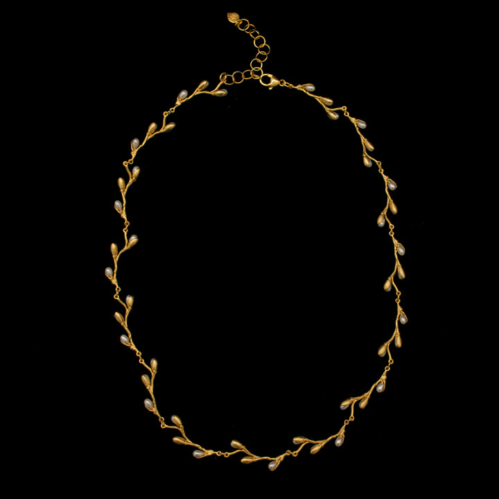 Fine Pussy Willow Necklace