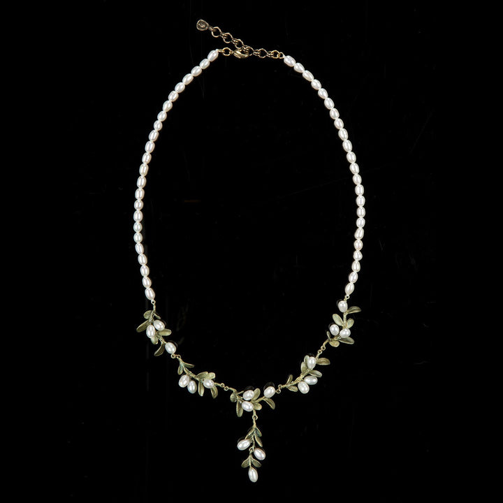 Boxwood Necklace - Pearls