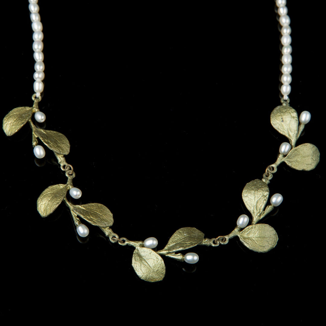 Irish Thorn Necklace - Pearl Contour