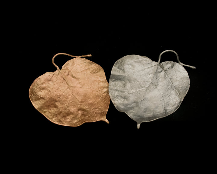 Catalpa Leaf Dish - Bronze