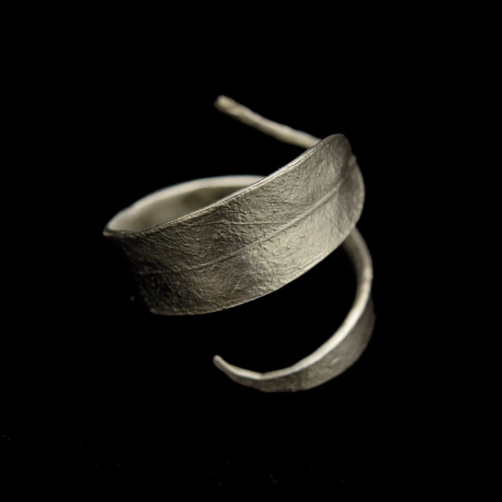 Eucalyptus Napkin Rings -Pewter