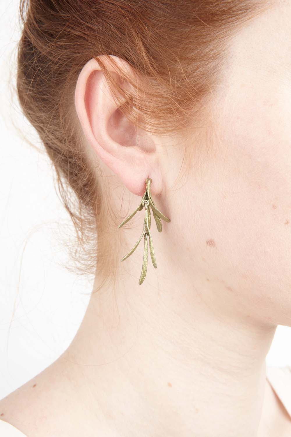 Rosemary Earrings - Short Dangle Post