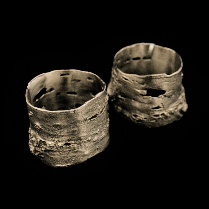 Birch Bark Napkin Rings