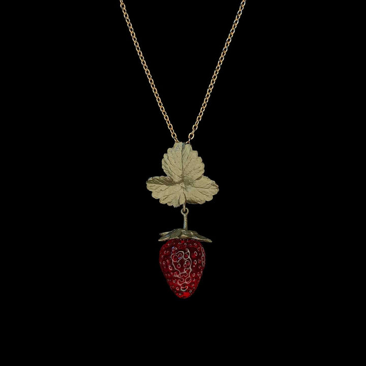 Strawberry Pendant - Large Berry