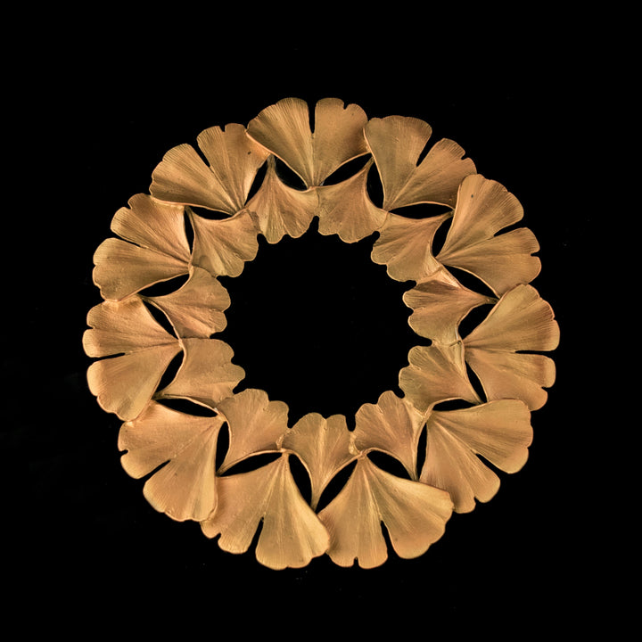 Ginkgo Trivet - Bronze