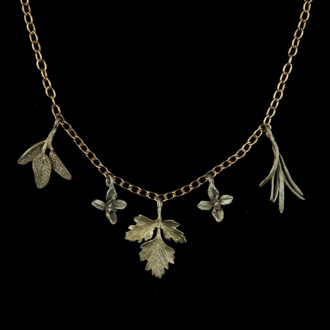 Petite Herb Charm Necklace